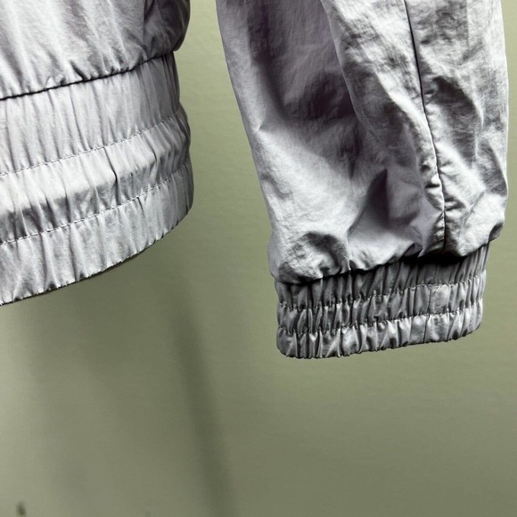 Peloton Chic Fabric Mix Pullover Sweatshirt Size XS Gray Fuschia Pink - Picture 7 of 14